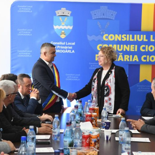 Ceremonie de constituire a Consiliului Local Ciorogârla, cu participarea oficialităților