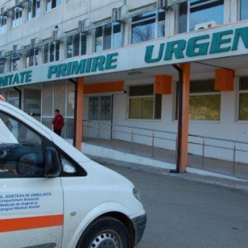 Incident la Spitalul Județean Focșani: O porțiune de tencuială s-a desprins