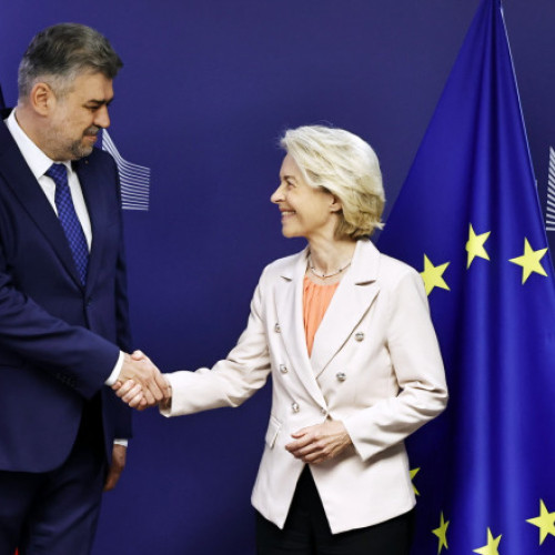 Premierul Marcel Ciolacu efectuează o vizită la Bruxelles pentru renegocierea PNRR