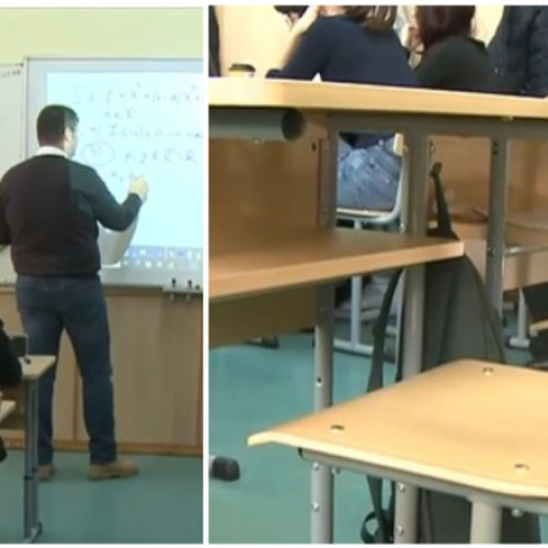 Mobilierul nou din școlile ieșene provoacă disconfort elevilor