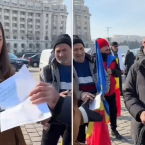 Scandal la mitingul pro-Georgescu din Capitală