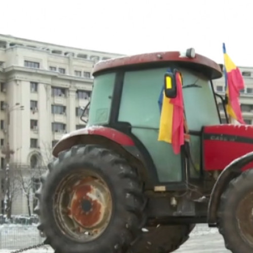 Protestul fermierilor și transportatorilor în București