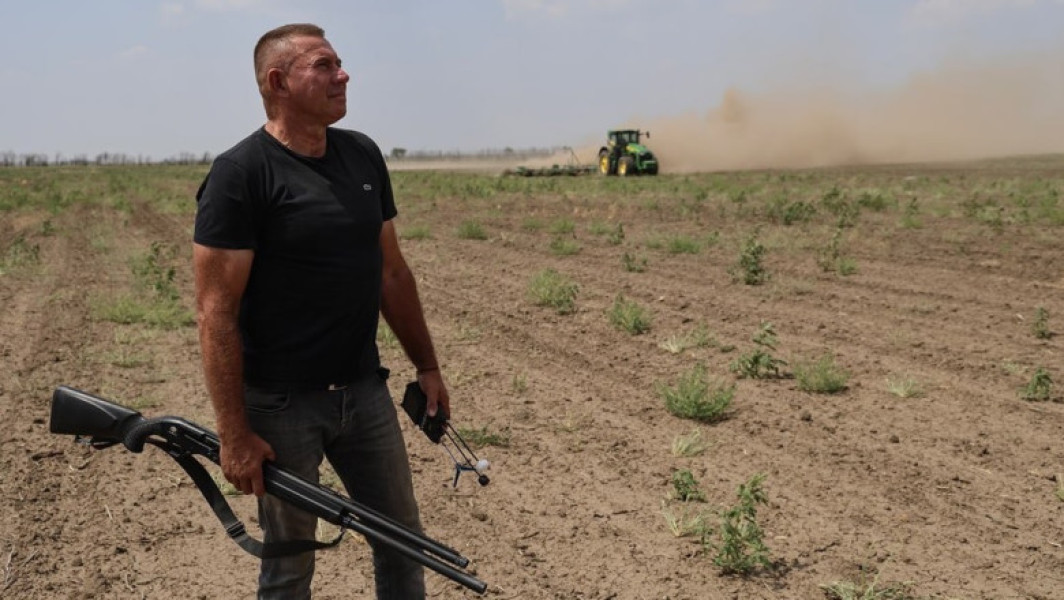 Fermier ucrainean care combate dronele ruse, a murit în ambulanță