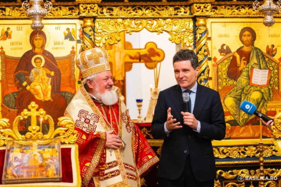 Biserica Palatului Cotroceni sărbătorită cu un mesaj al președintelui Nicușor Dan