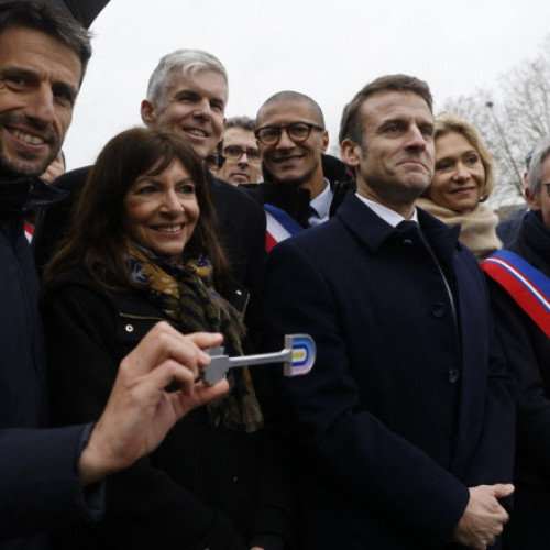 Inaugurarea Satului Olimpic din Paris de către Emmanuel Macron, cu un buget de 2 miliarde de euro