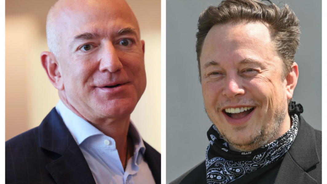 Jeff Bezos, din nou cel mai bogat om din lume, devansându-l pe Elon Musk
