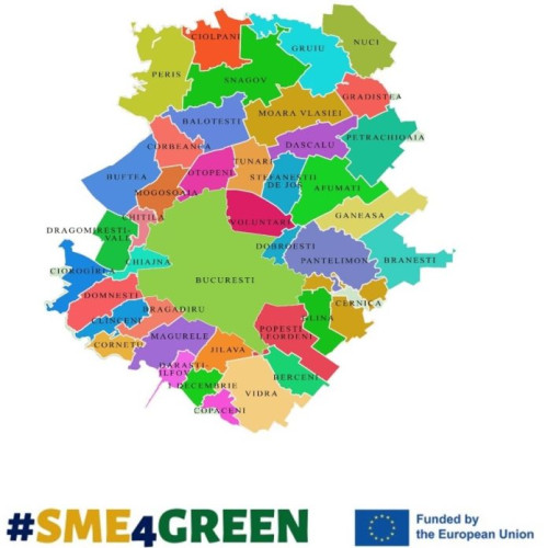 Semnătura primului Pact Ecologic Local din Județul Ilfov marchează un moment crucial în dezvoltarea sustenabilă a comunității. Parteneri în proiect sunt Fonduri-Structurale.ro, Asociația Măgurele Science Park, municipiul Torino, ENVIPARK. Uniunea Europeană cofinanțează proiectul „SMEs engagement for a GREEN transition – SME4GREEN”.