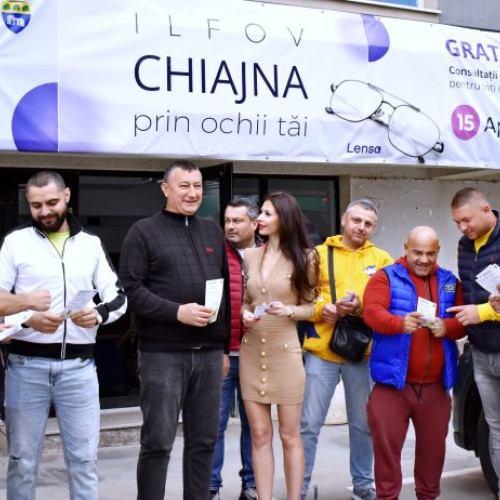 ”Ilfov, prin ochii tăi”, la Chiajna, a adus la consultaţii peste 3.000 de persoane