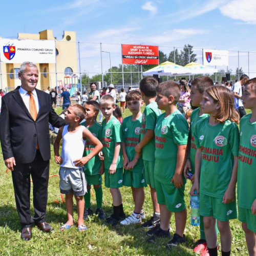 De 1 iunie, sub deviza „Vreau să cresc sănătos” – La Gruiu, Ziua Internaţională a Copiilor a fost sărbătorită cu activităţi educative şi mult sport