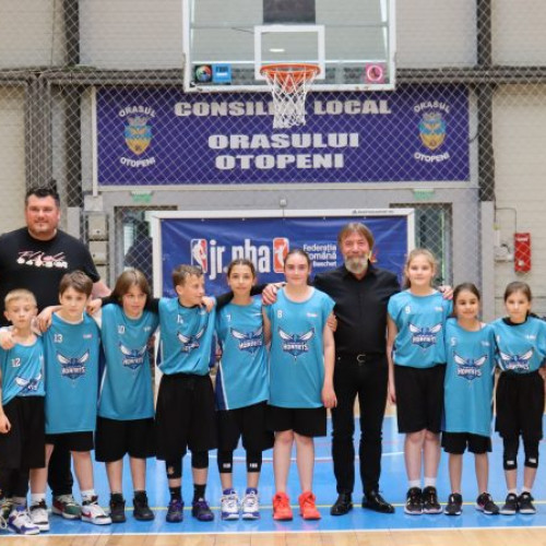 Liga Jr. NBA vine în premieră la Sala de Sport Otopeni, în judeţul Ilfov!