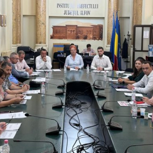 Ședința lunară a Colegiului Prefectural Ilfov: Raportul de activitate pentru 2023 al Direcției de Sănătate Publică Ilfov